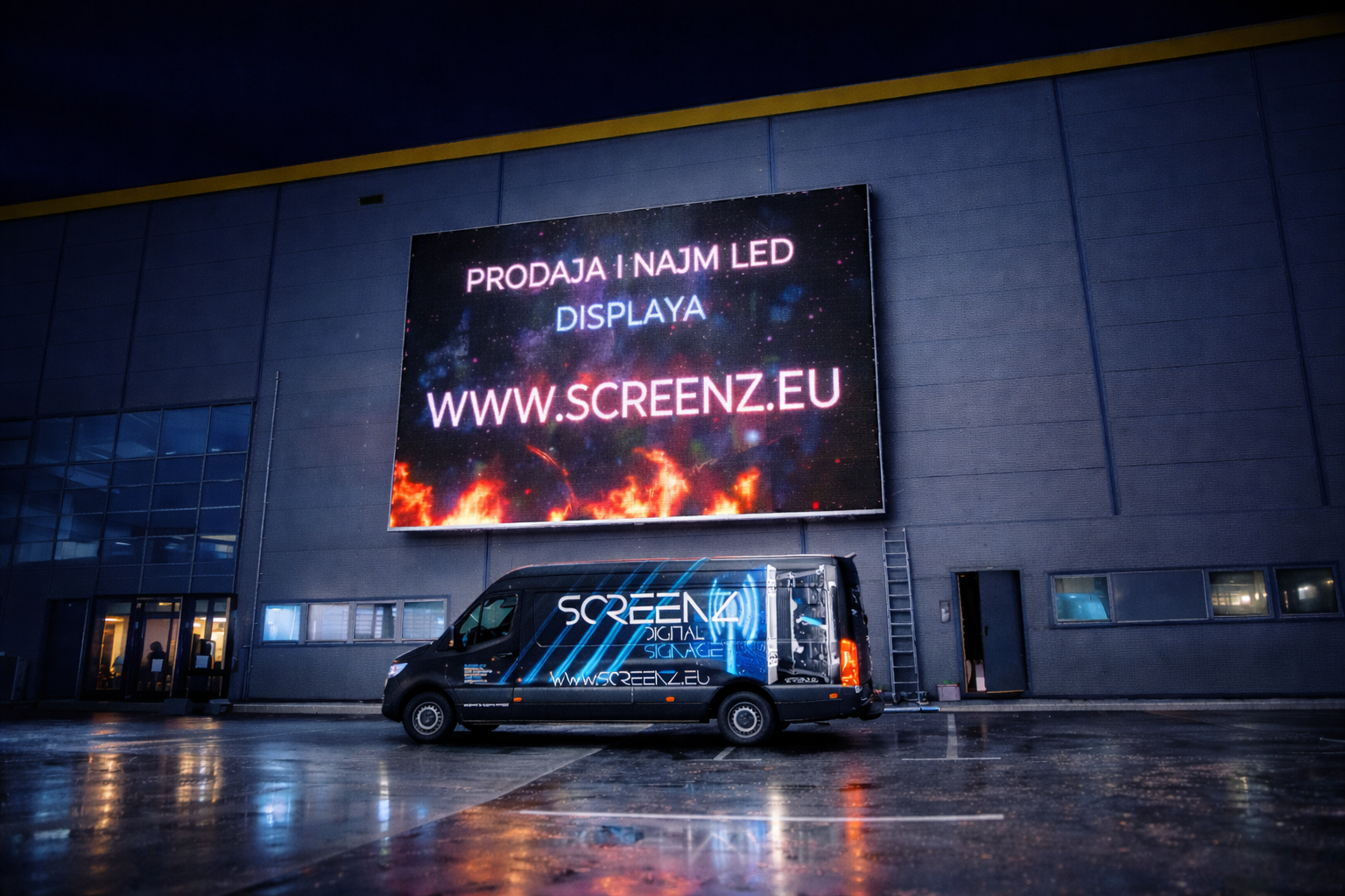 LED DISPLAY ZA LESNINU U ZADRU