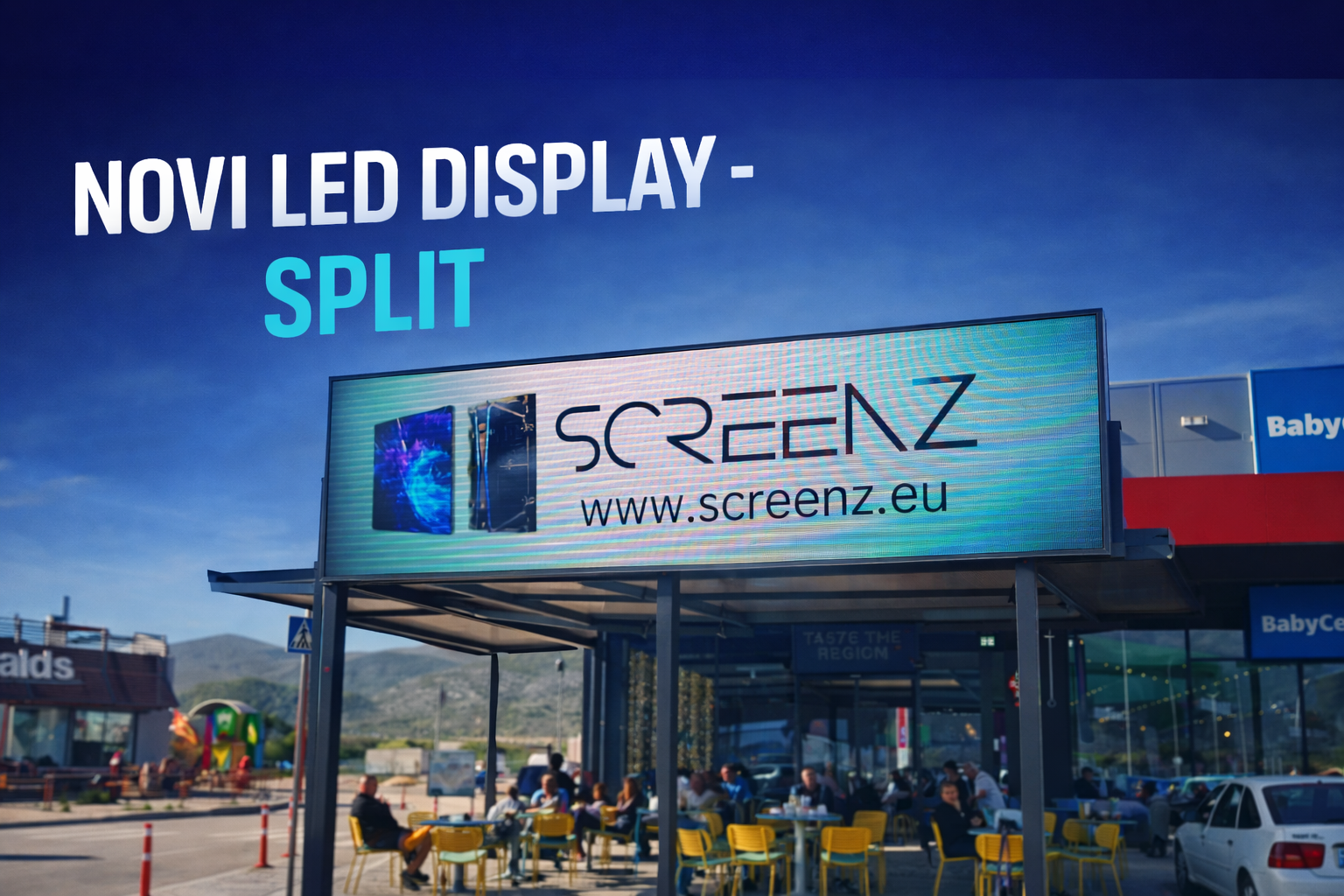 NOVA LED INSTALACIJA U SPLITU